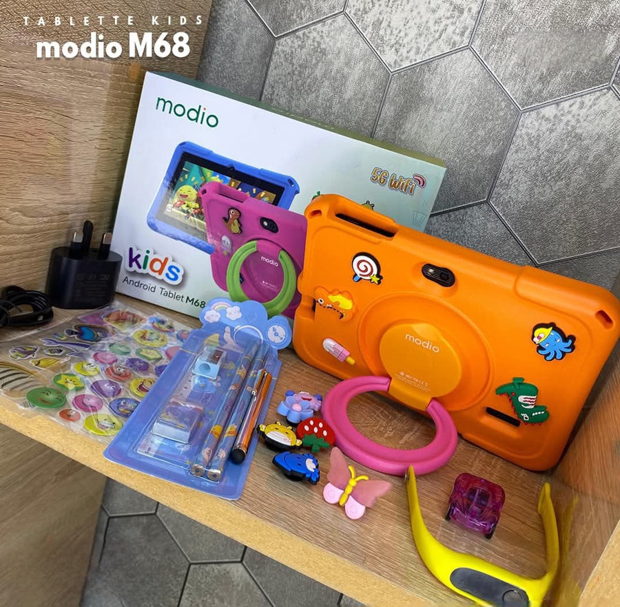 تابلت الأطفال Modio Kids – تعلم، لعب، وأمان في جهاز واحد
